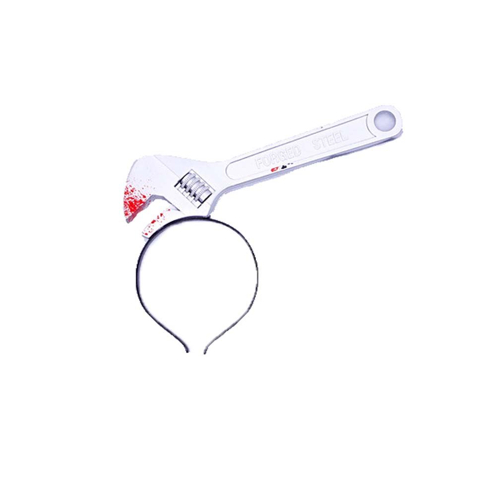 Holiday Props Hammer Plastic Simulation Headwear Women Hairband Scary Hair Hoop Halloween Headband