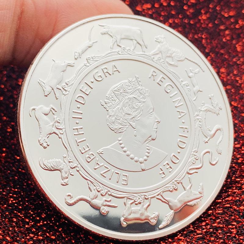 Australian Craft Zodiac Tiger Gilded Commemorative Coin