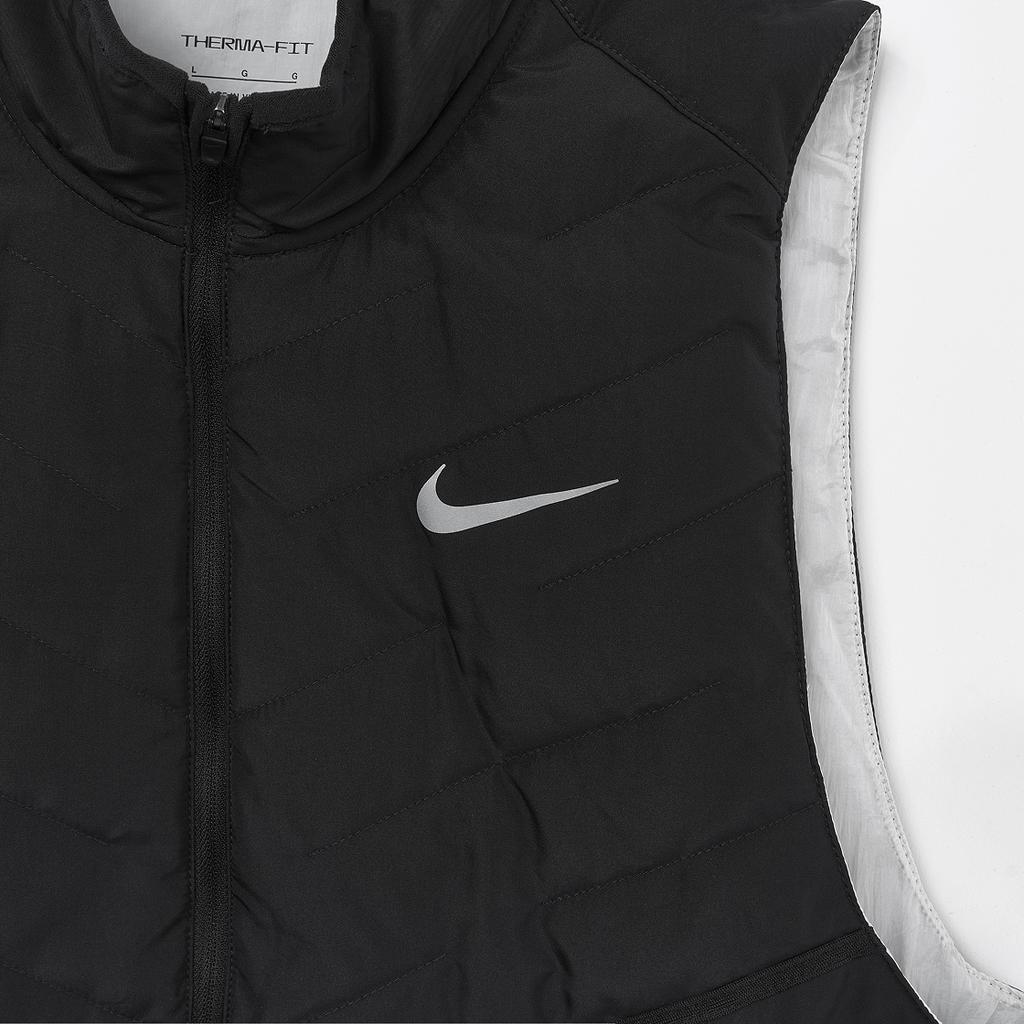 Nike Gilet da Running Therma-Fit: Calore, Resistenza all'acqua, Traspirabilità Top da uomo Nero DD5648-010