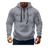 Hoodie Pullover Casual Sports Long Sleeve Sweater Loose Men Clothing