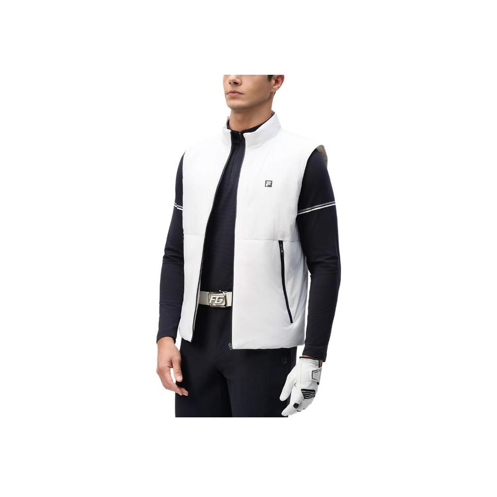 New FILA Golf Series Vest Men's Jade White A11M445903F-WT