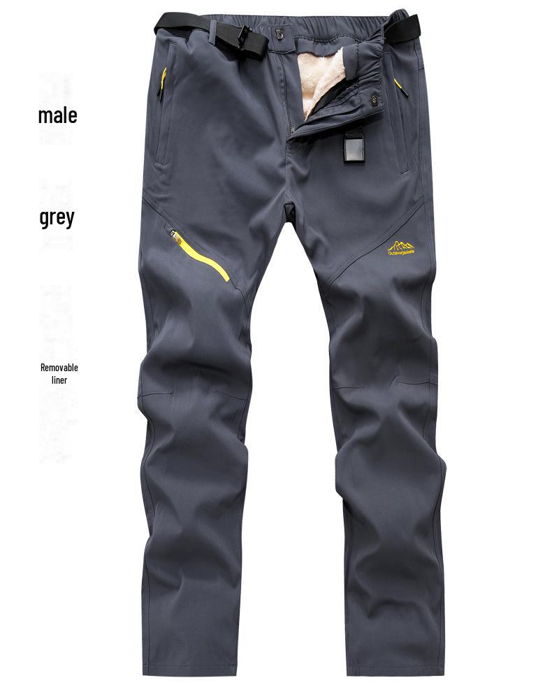 

Зимние боевые брюки 2022 года: С флисовой подкладкой, теплая, морозостойкая, съемная подкладка, ветрозащитная и водонепроницаемая для мужчин и женщин XXL