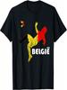 Belgia Belgia Piłka nożna Flaga Belgii Belgijskie Korzenie Belgia Koszulka