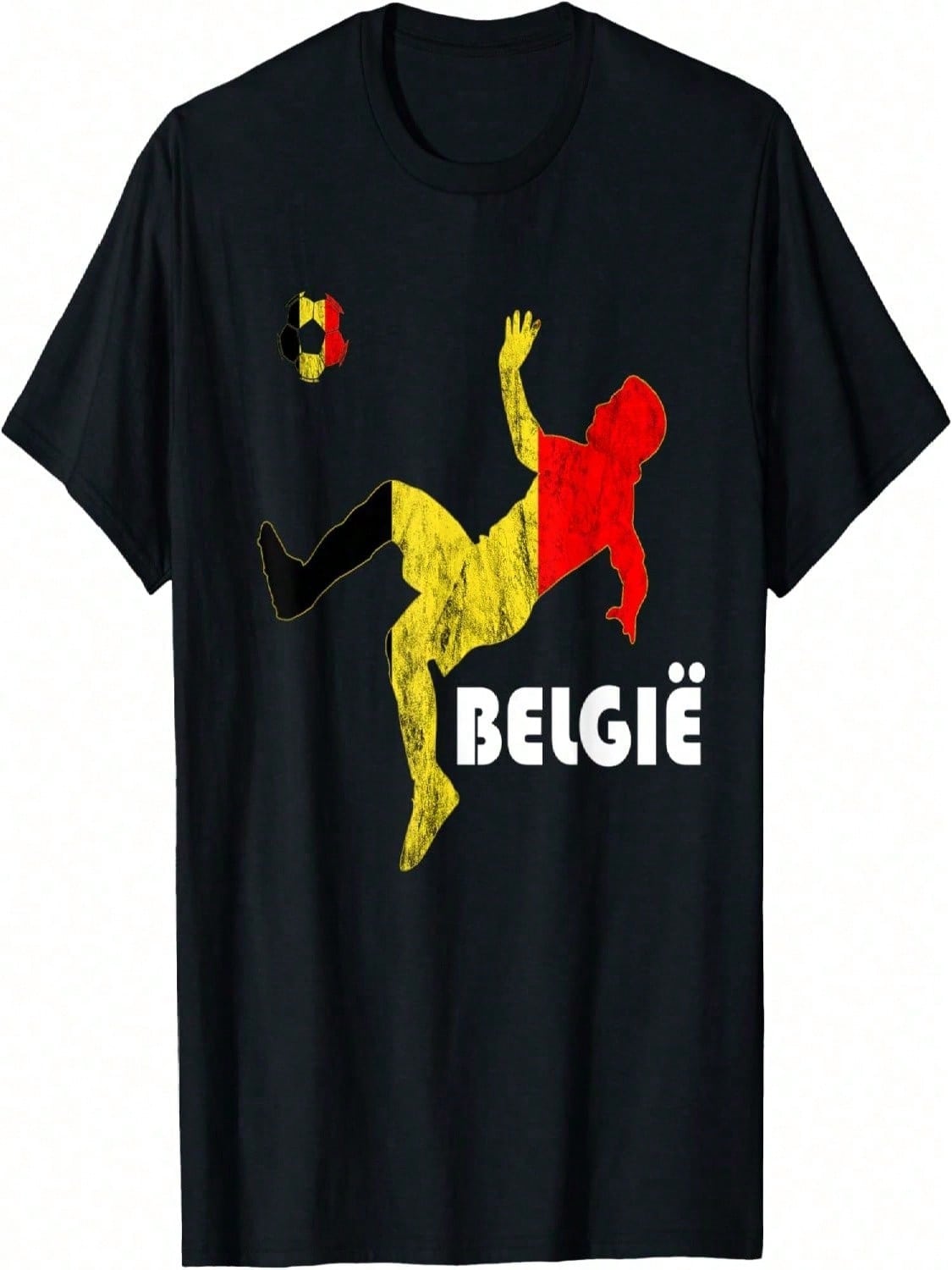Belgie Belgium Soccer Belgium Flag Belgian Roots Belgium T-Shirt S разноцветный