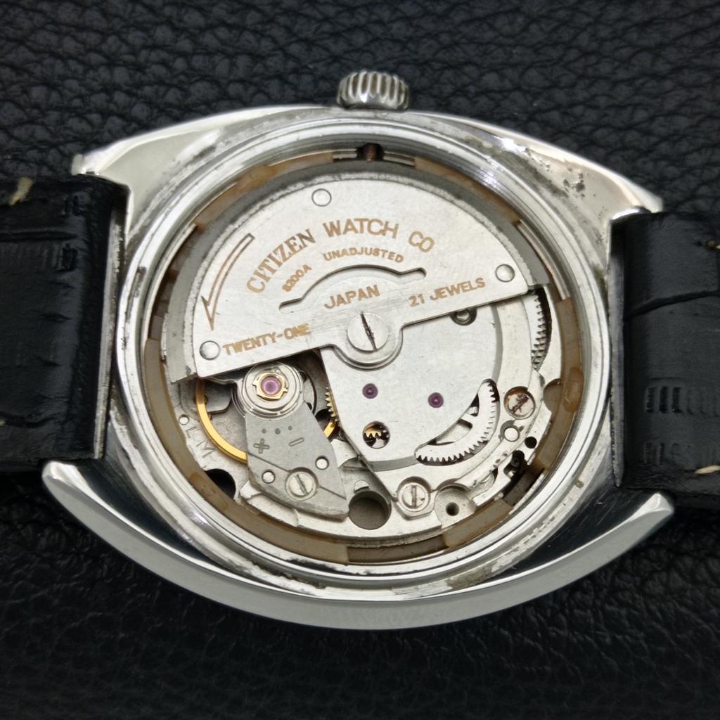 VINTAGE CITIZEN AUTOMATIC 8200 JAPAN MENS ORIGINAL DIAL WATCH a708427-1