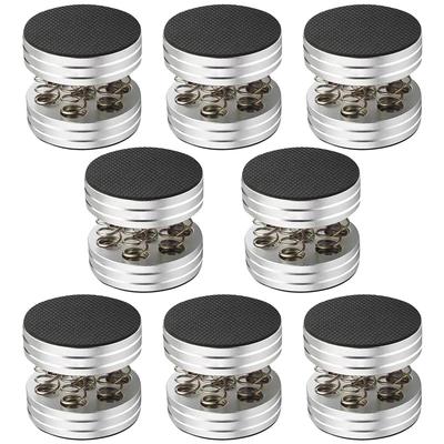 Isolateur de Ressort d'Haut-parleur EdisonBrain Ensemble Audio Aluminium Qualité Sonore Améliorée Forte Capacité Pompe à Vide Amplificateur HiFi Lecteur Platine Son