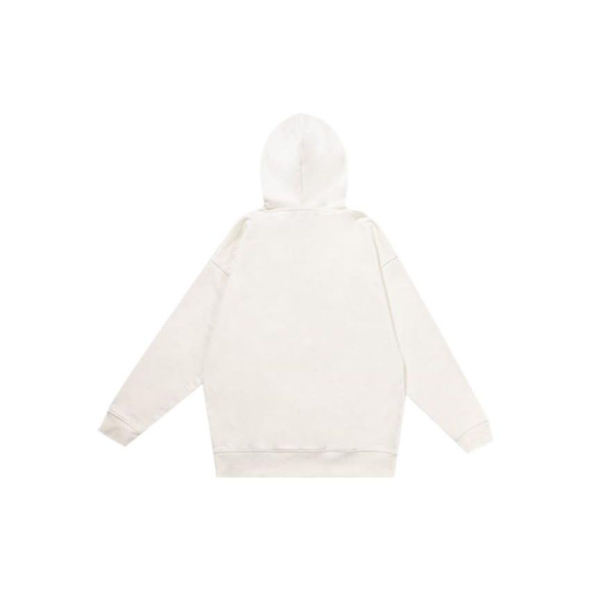 New Era MLB Casual Logo Print Hoodie Unisex Hoodies Ivory 12727845