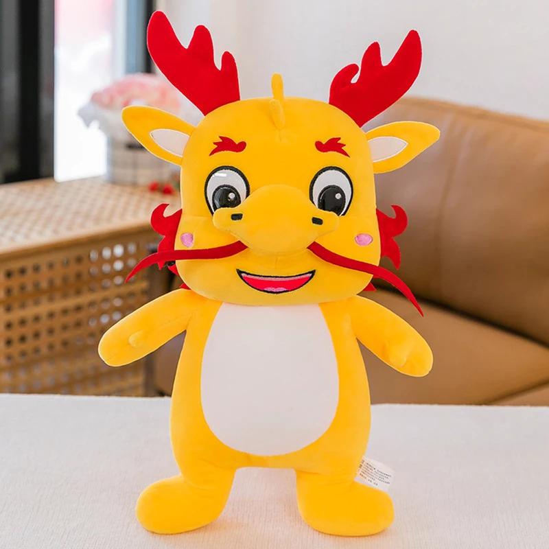 40CM Cute Dragon Plush Doll Toy Cartoon Dragons Stuffed Dolls For Girl Kid Birthday Gifts