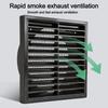 Fiber Mesh Ventilation Grille Square Exhaust Outlet Cover Ceiling Vent  Ventilation Accessories