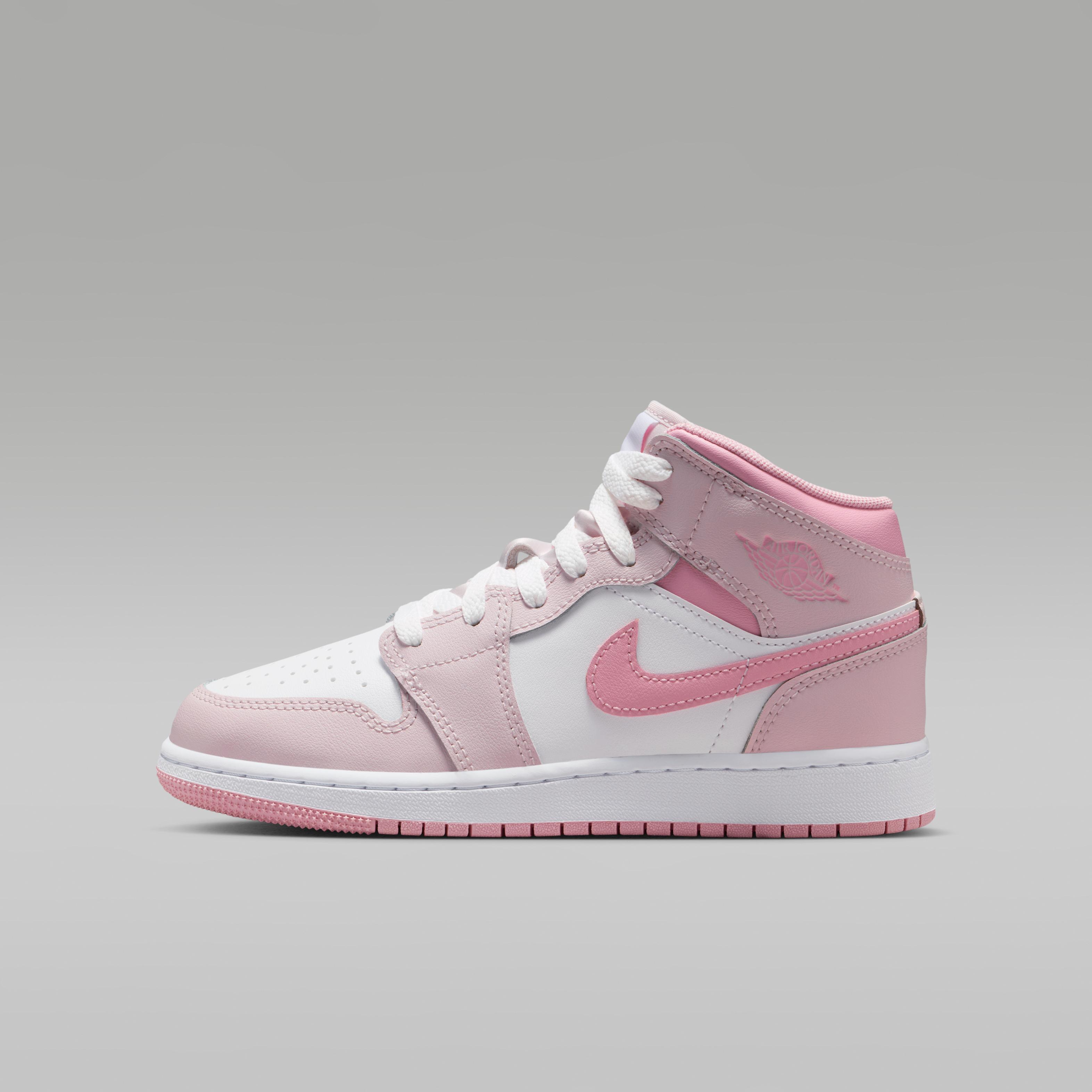 Jordan 1 Mid Pearl Pink White (GS) 40