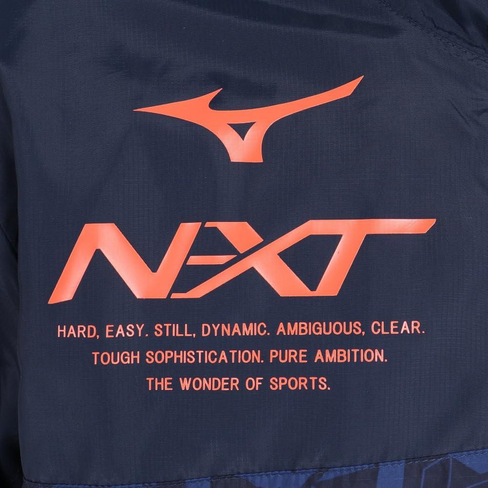 Training Wear Windbreaker Jacket Water Repellent Function Slim Fit 32JEA220 Dress Navy S [Mizuno] N-XT Men's