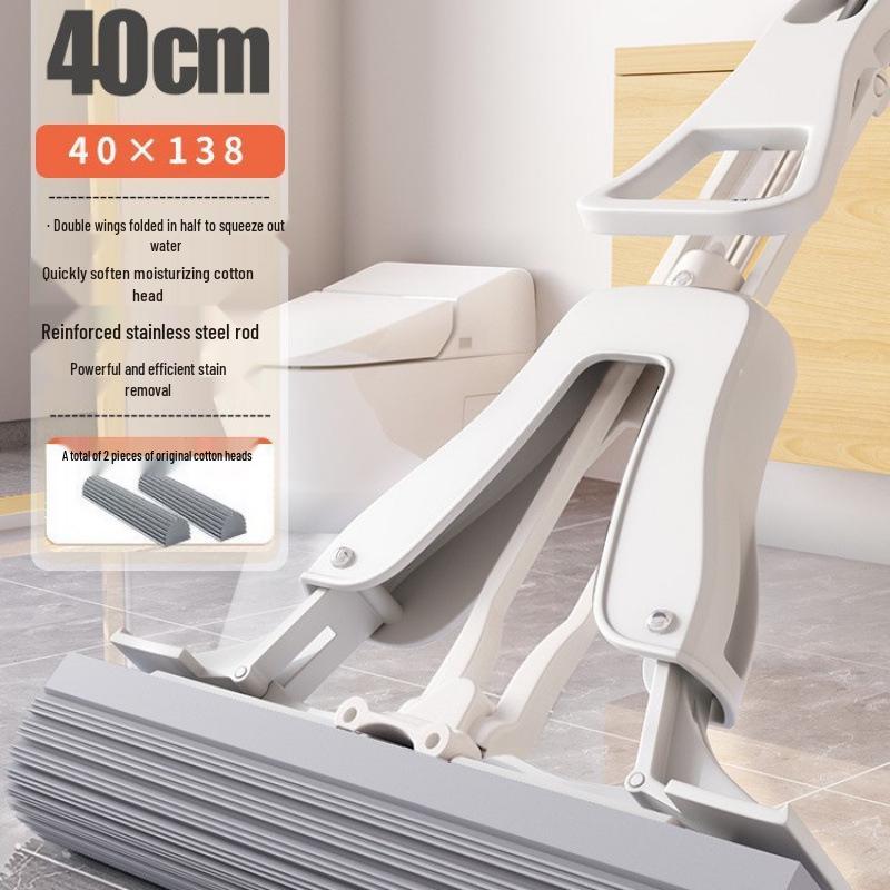 Large PVA Sponge Mop with Easy Squeeze and Water Absorbency