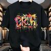 Graphic Tees T Shirt - Colorful Bruh Design