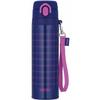 Thermos Water Bottle Vacuum Insulated Mobile Mug 550ml Navy Pink JNT-551 NV-P