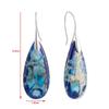 Colorful Droplet Pendant Earrings Teardrop Shape Dangle Earrings  Fashion Accessories