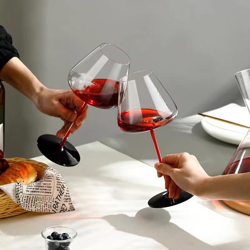 Shangqi Stemmed Burgundy Wine Glass Set