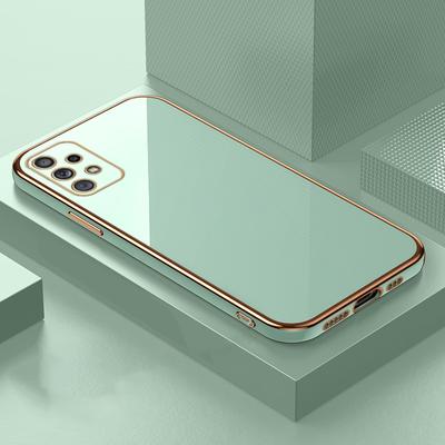 6D Plating Soft TPU Case For Samsung Galaxy A54 A34 A14 A55 A35 A05 A05S A06 A53 A33 A23 A13 A16 A52 A32 A71 A51 A50 Luxury Silicone Bumper Cover