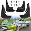 Front Rear Splash Guard Mudguards For Ford Fiesta MK7 2008-2017 Fender Mudflap Mud Flaps Car Accessories