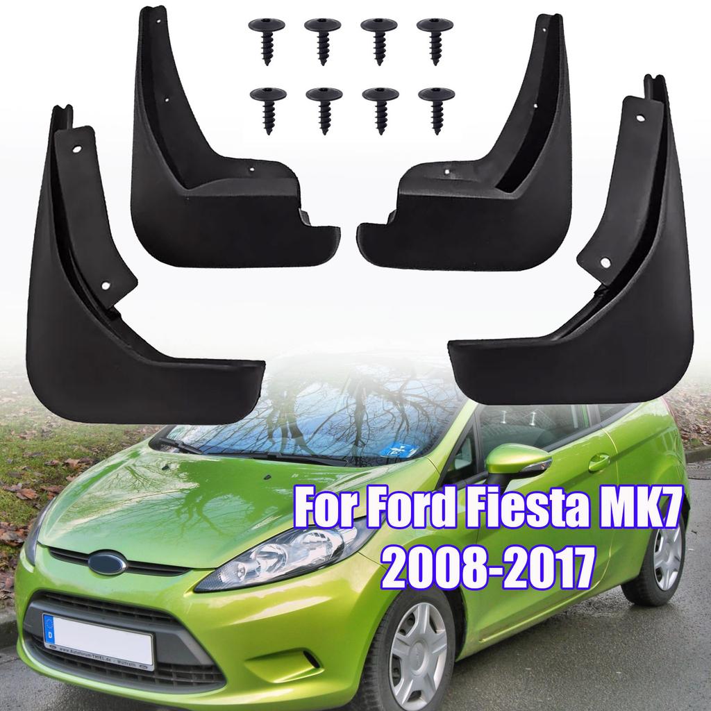 Front Rear Splash Guard Mudguards For Ford Fiesta MK7 2008-2017 Fender Mudflap Mud Flaps Car Accessories