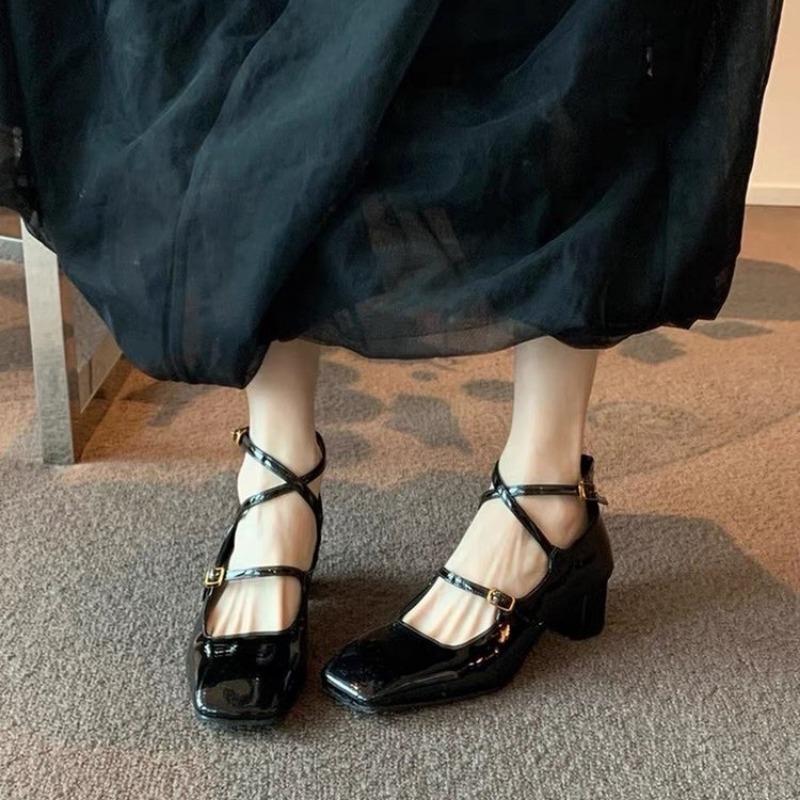 New Style Heels Lolita Shoes Branded Pumps Sandals Ladies Peep Toe Nude Basketball Platform Slip On All-Match Lace-Up Heels