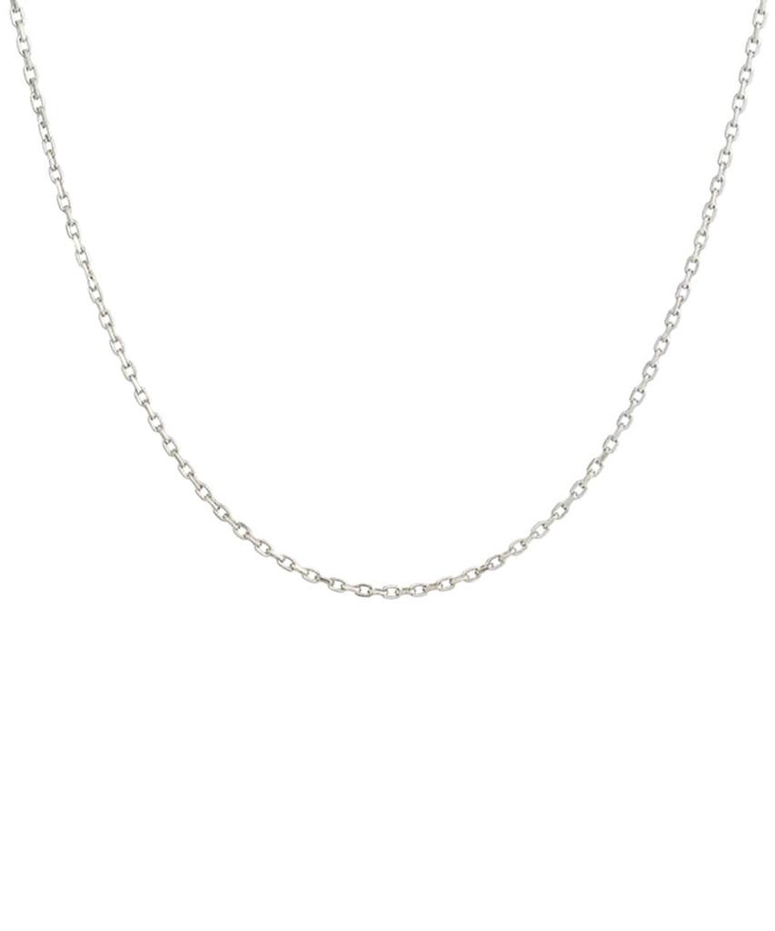 Alleun Silver 925 Square Bold Square Chain Necklace