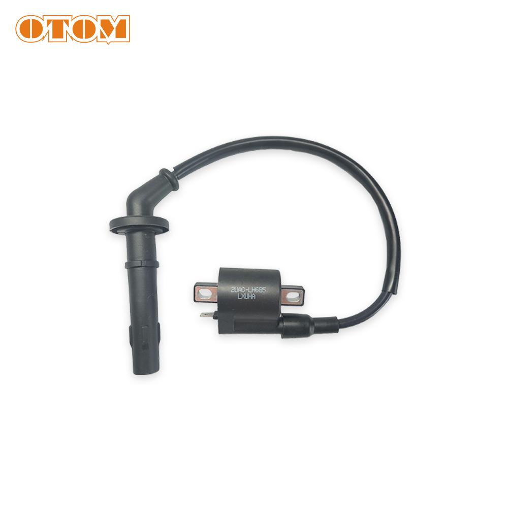 OTOM Motorcycle YBS300 Engine Parts Ignition Coil For LONCIN KEWS FXMOTO AVANTIS ENDURO AJ1 BSE Motocross High Pressure Coil Cap