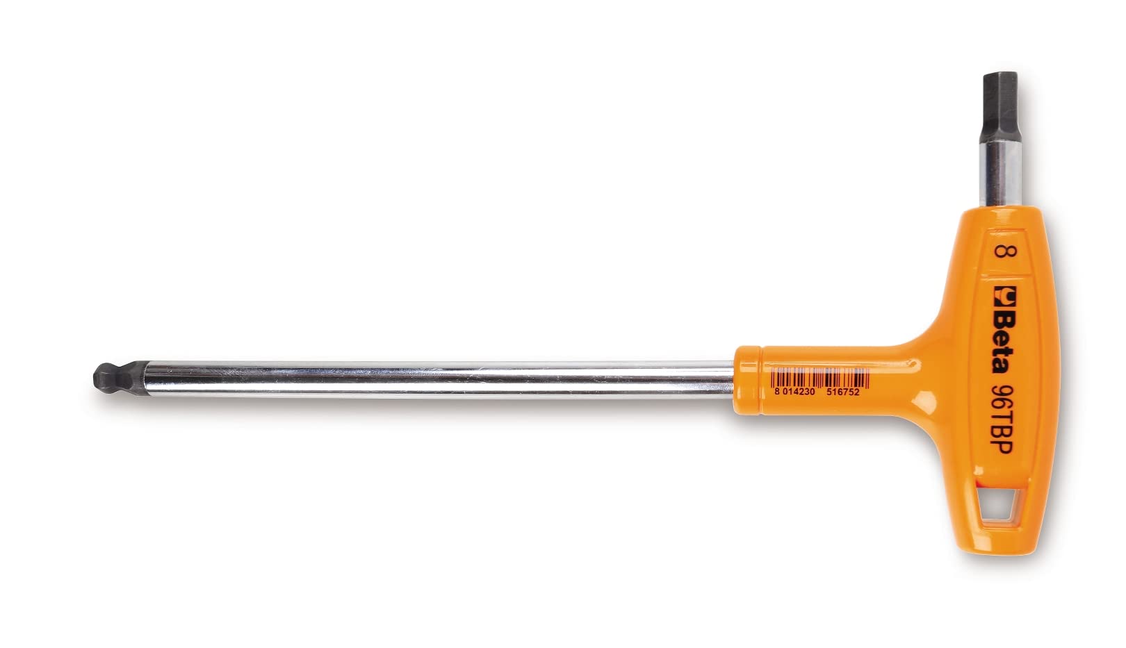 

Beta 96TBP Ball Head Offset Hex Key Wrench with High Torque 10mm Size Handle,
