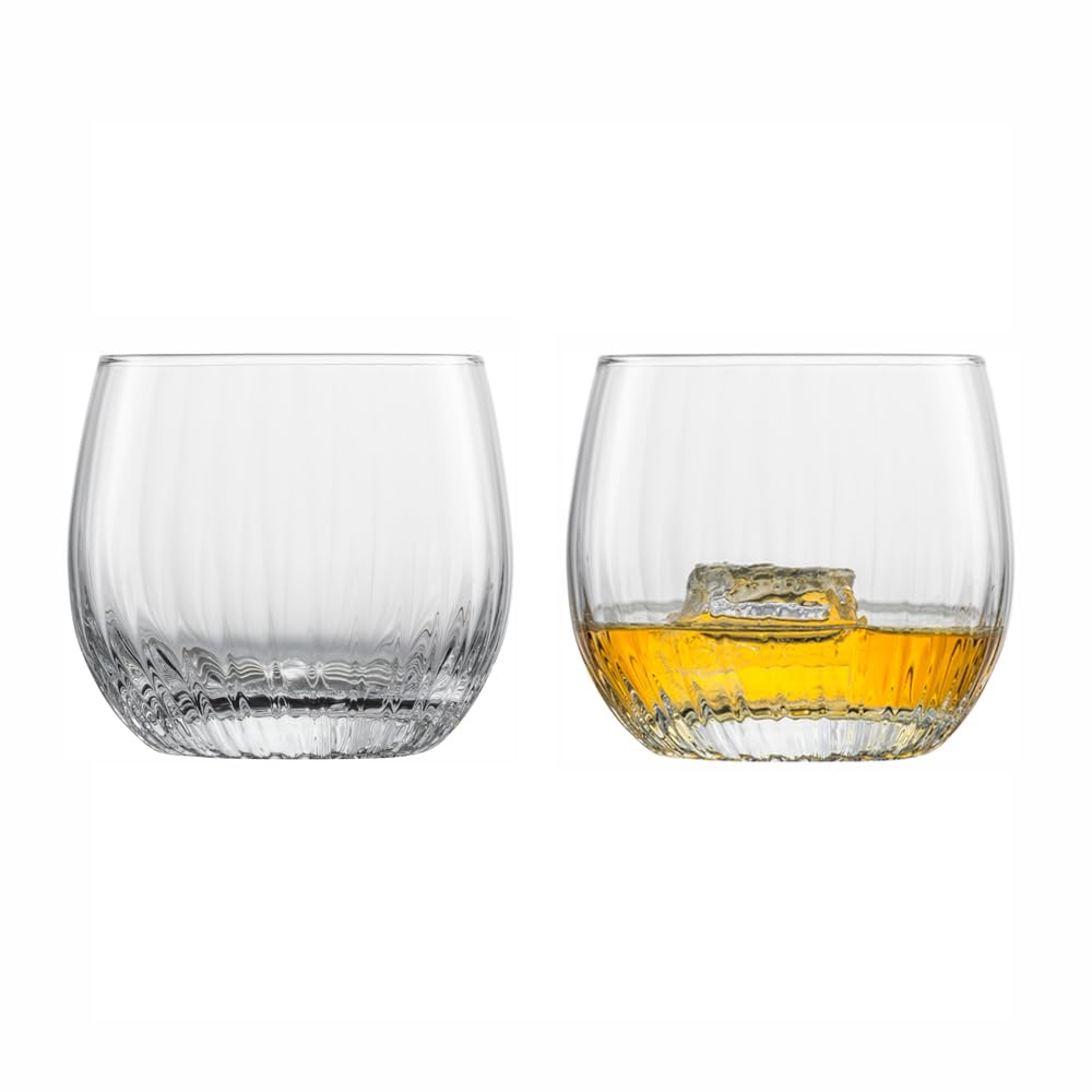 Schott Zwiesel [Officially Imported] ZWIESEL Fortune Tumblers, 400ml, Clear, Set of 2, Dishwasher Safe, P122325