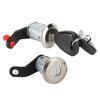 Left Right Door Lock Barrel Cylinder with 2 Keys 7701470944 Fit for Renault Master 1998‑2016