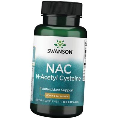 N-Acetyl Cysteine, NAC N-Acetyl Cysteine 600, 100caps (70280020)