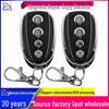 Wireless Remote for Garage Door & Electric Shutter: Metal, Four-Button, 315/433M Compatible