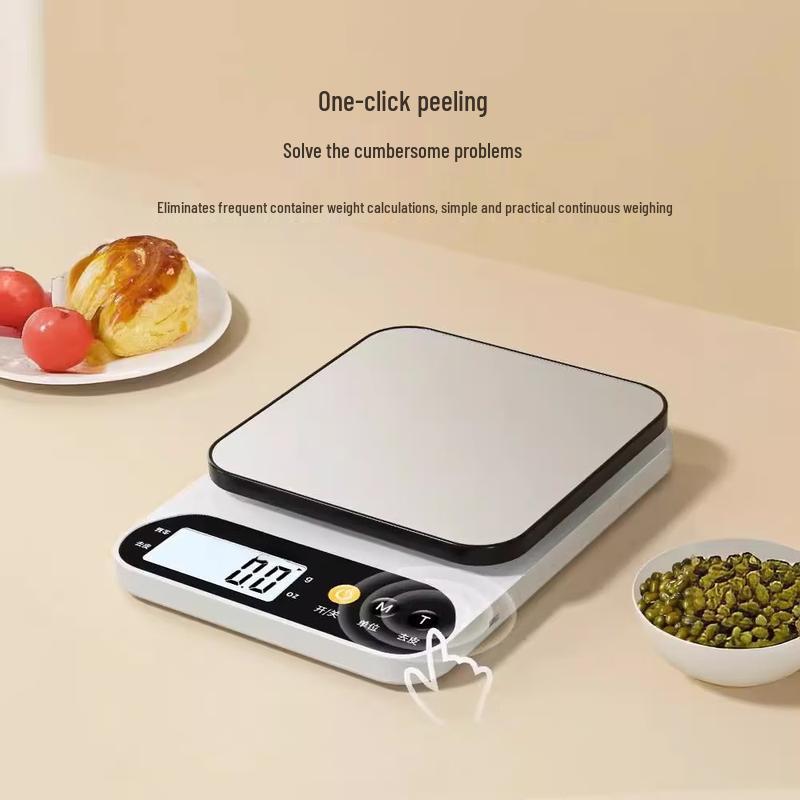 Mi Ling Digital Kitchen Scale with Stainless Steel Platform (CN version)