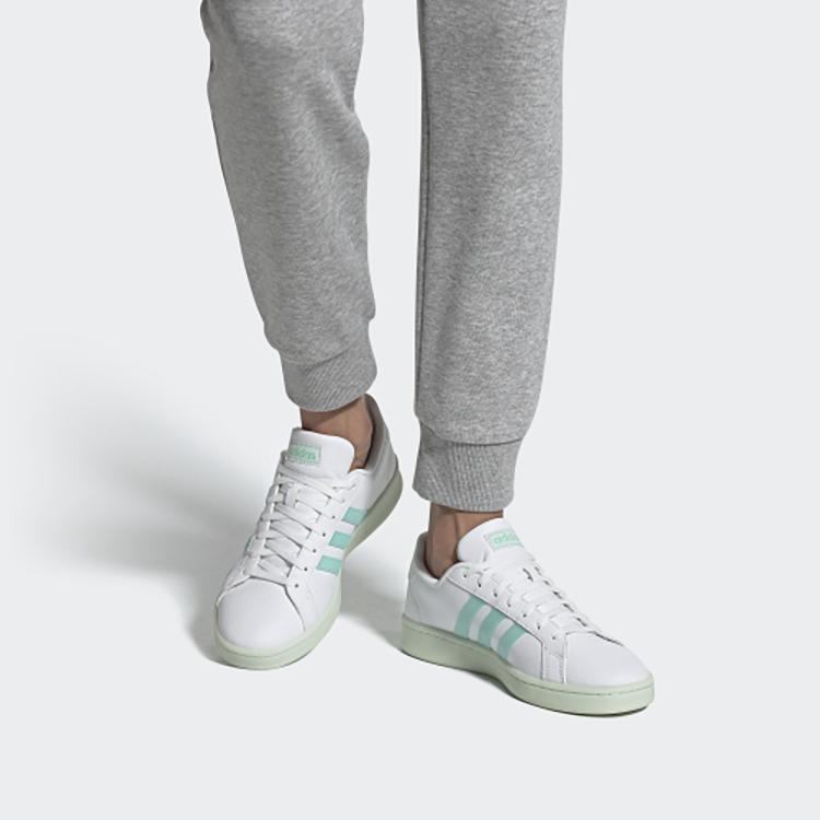 Adidas Grand Court 'White Bahia Mint' Women's FW5901