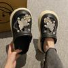 Fashion Beach Garden Shoes DIY Women's Hole Shoes 8cm Sandal Slippers Cartoon Accessories Hole Slippers Shoes for Students Girls