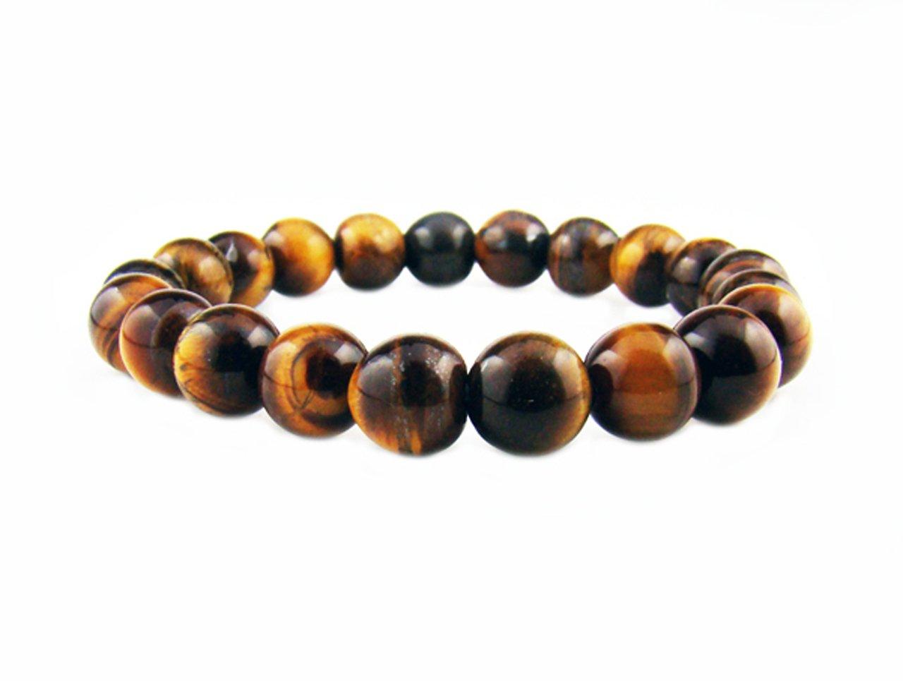 

[Y s] 8mm Tiger Eye Power Stone Bracelet yb-35