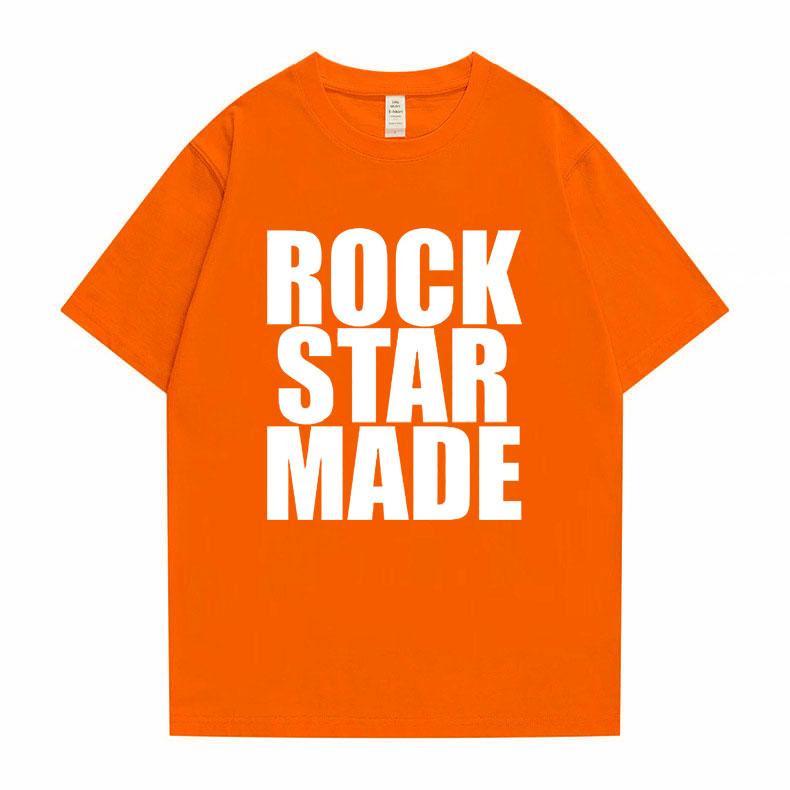 Rock Star Made Playboi Carti Graphic Tshirt Rap Merch 2024 Music Concert Merch Opium Print T-shirt Men Hip Hop Oversized T Shirt