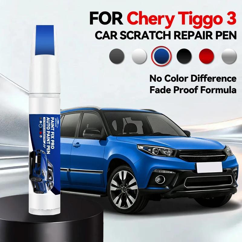 

For Chirey Chery Tiggo 3 Car Paint Repair Pen Touch Up Scratch Remover DIY Auto Accessories White 030 Red DM Orange 067 Yellow