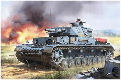 Border Model German Panzer IV F1 Plastic Model Assembly Kit BT003 1/35