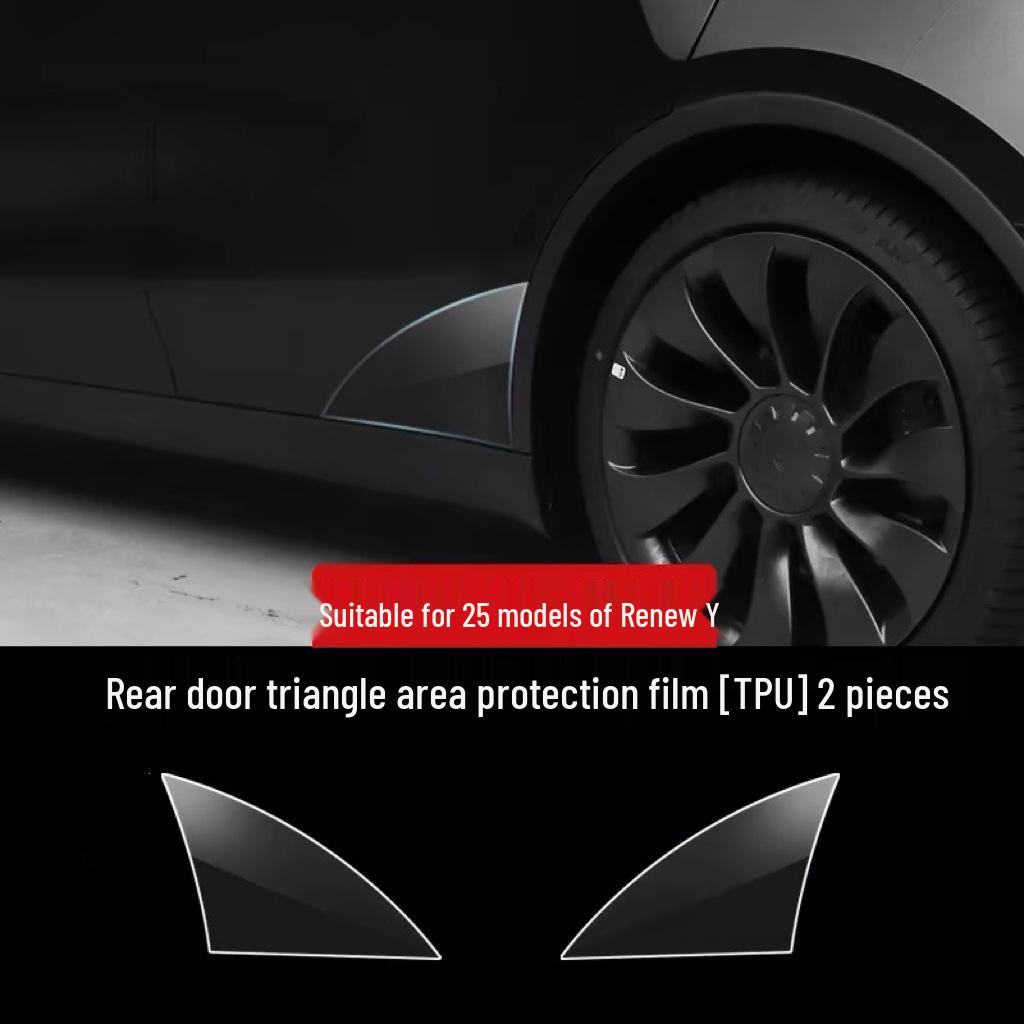 Tesla Model Y/3 Rear Door TPU Protective Film