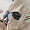 Bag Women's Bag Cowhide Crossbody Chain Bag One Shoulder Versatile Diamond Small Bag Fashion Birthday Gift for Wife
