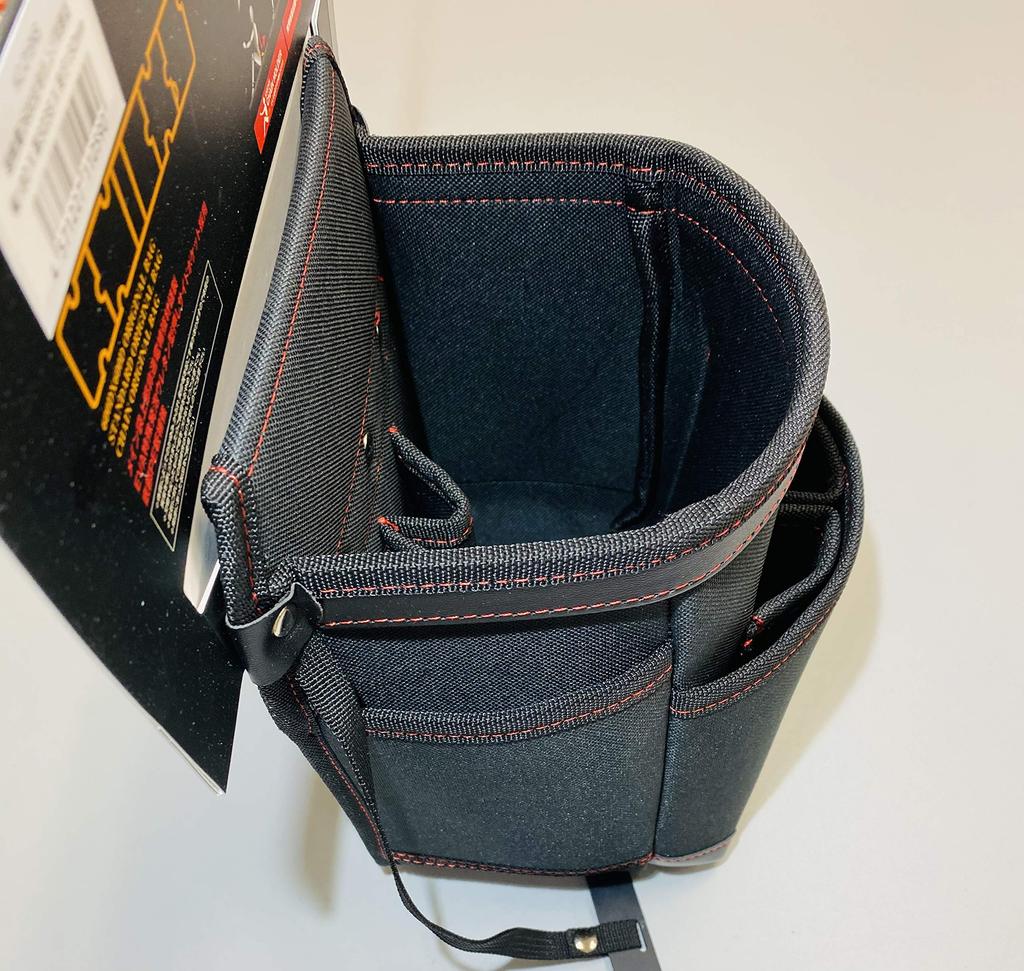 Knicks KC215NS finished waist bag Made of 600D material with tape hooker KC-215NS Ultra-lightweight 2-tier In-holder