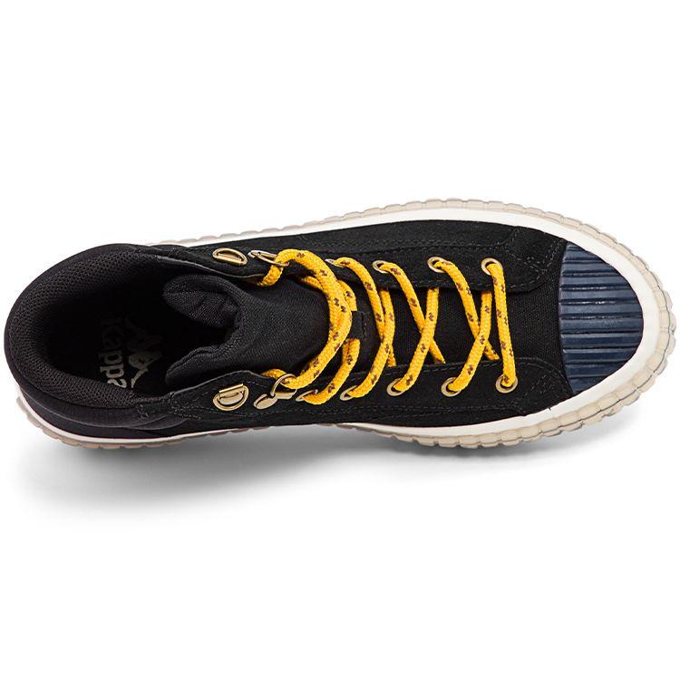 Kappa Leather Casual High-Top Sneakers Unisex Sneakers Black K0BZ5VS20-990