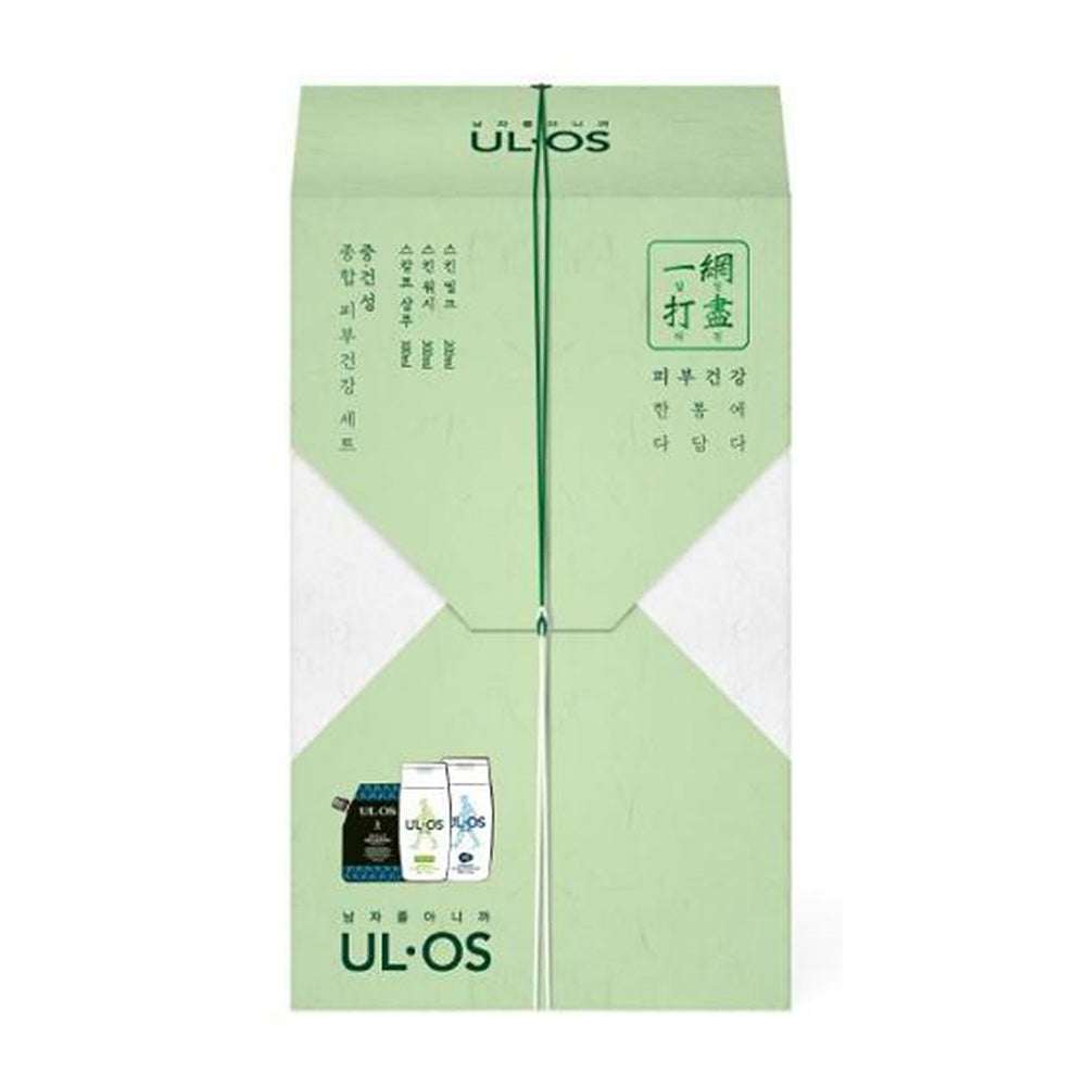 ULOS Medium-Dry Comprehensive Skin Health Set (200 ml of skin milk + 300 ml of skin wash + 100 ml of shampoo)