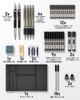 STAGEEK Mechanical Pencil 2 Leads with 492 for and Great Gift for and 6-Piece Set 0.3, 0.5, 0.7, 0.9mm & 2.0mm (HB, 2H, 2B, 4H, 4B, 6B, Colored)