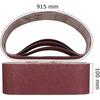 DE Warehouse 24H Shipping Free Delivery 15pcs 100*915mm  Sanding Belt Mixed Air Finger Sander Grit 80-400 Grit Abrasive Tools