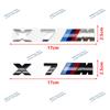 3D ABS Pro BMW M Logo X1 X2 X3 X4 X5 X6 X7 E84 E83 F39 F48 G01 Auto Písmeno Zadní Kufr Nárazník Znak Samolepka Odznáček Styling