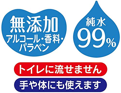 Moony Soft and Thick Rin That Does Not Refill 600 Sheets Sheets X [Wet Wipes] Rub, (60 10)