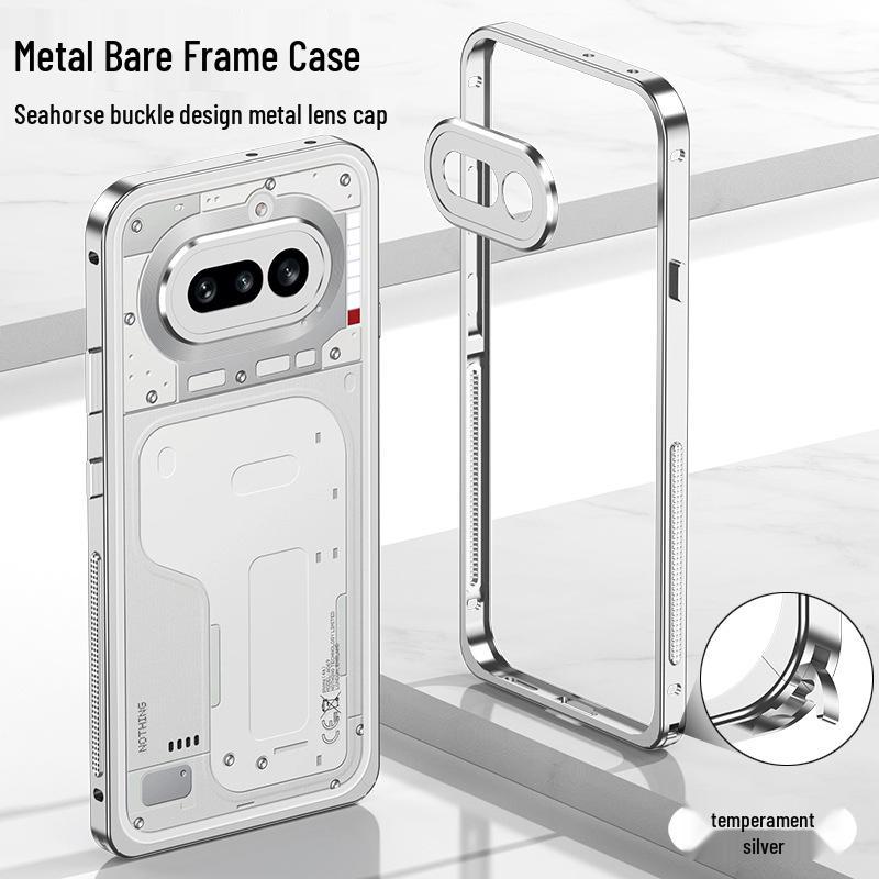 

Phone4a/Phone4aPro Seahorse Buckle Metal Lens Frame Case DY03 Frame + Lens Ring