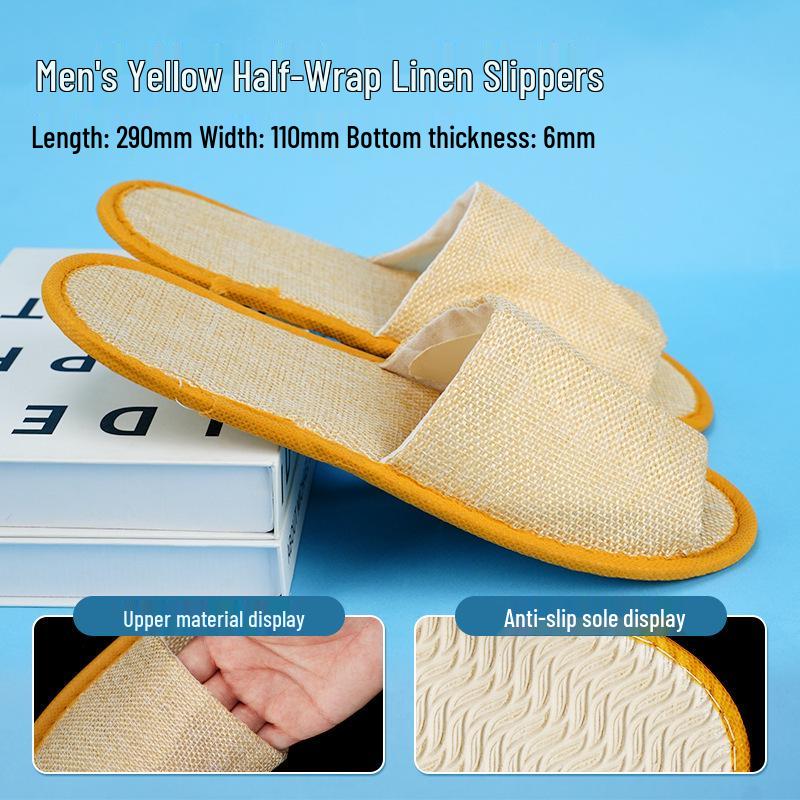 Luxuriöse rutschfeste Hausschuhe aus Korallenfleece für Hotels, B&Bs und Privatzimmer