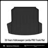26-Year Volkswagen Lavida PRO Trunk Mat: 3D All-Weather, Waterproof, Eco-Friendly, Odorless TPE with Carbon Fiber Texture